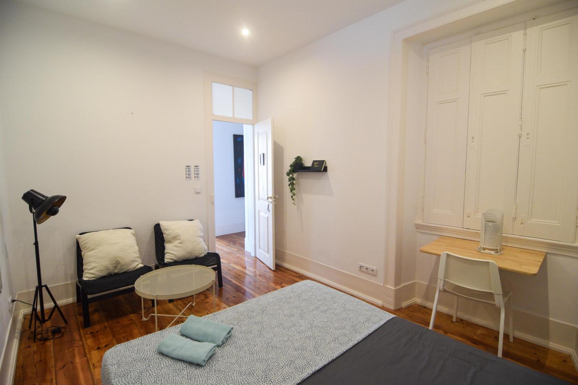 ליסבון Embassy Arriaga Private Elegance Rooms In Stylish Shared Apartment מראה חיצוני תמונה