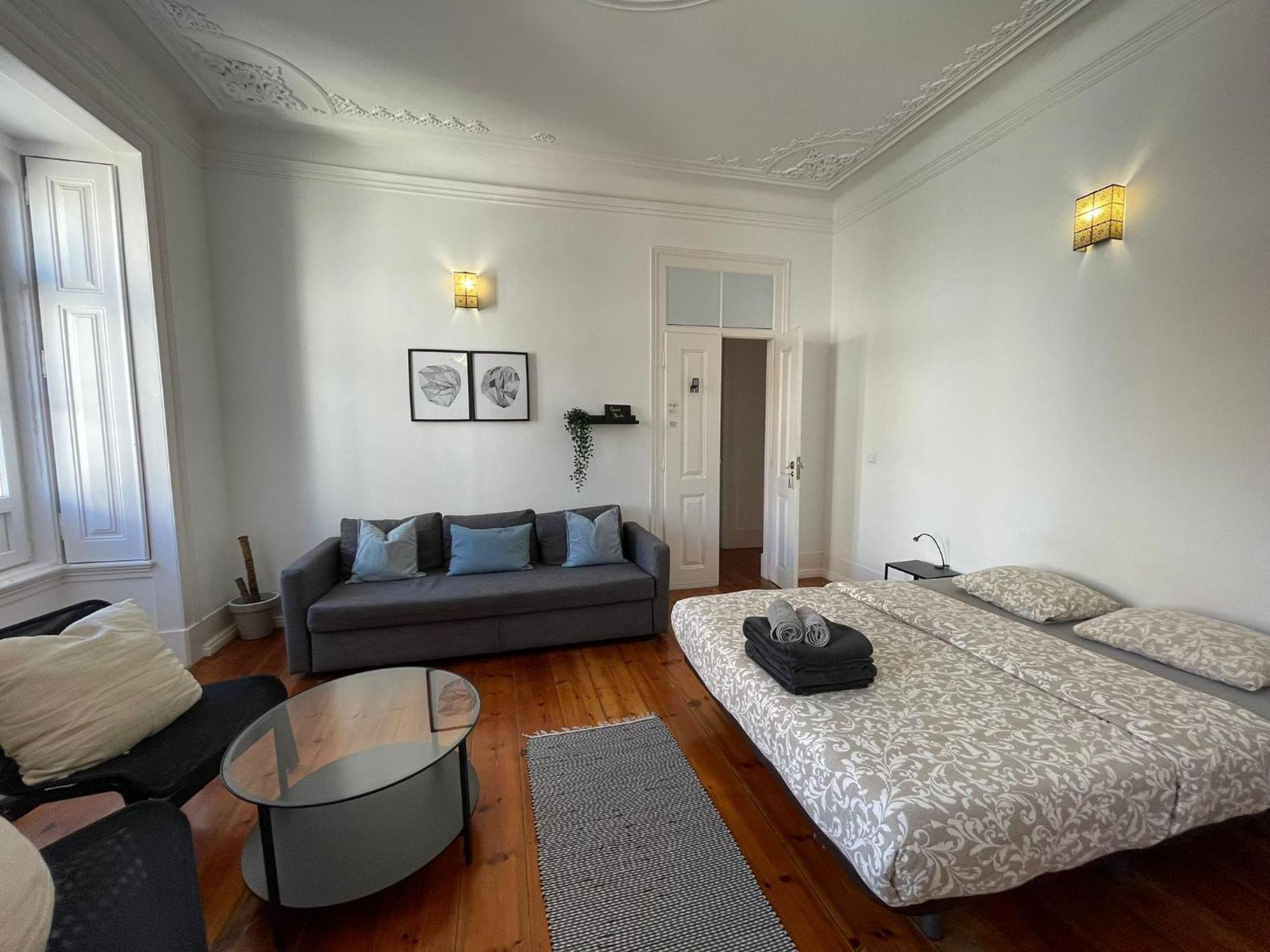 ליסבון Embassy Arriaga Private Elegance Rooms In Stylish Shared Apartment מראה חיצוני תמונה