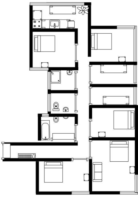 ליסבון Embassy Arriaga Private Elegance Rooms In Stylish Shared Apartment מראה חיצוני תמונה